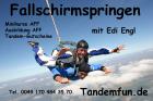 Fallschirmspringen im Waldviertel Niederösterreich Fromberg nähe Wien